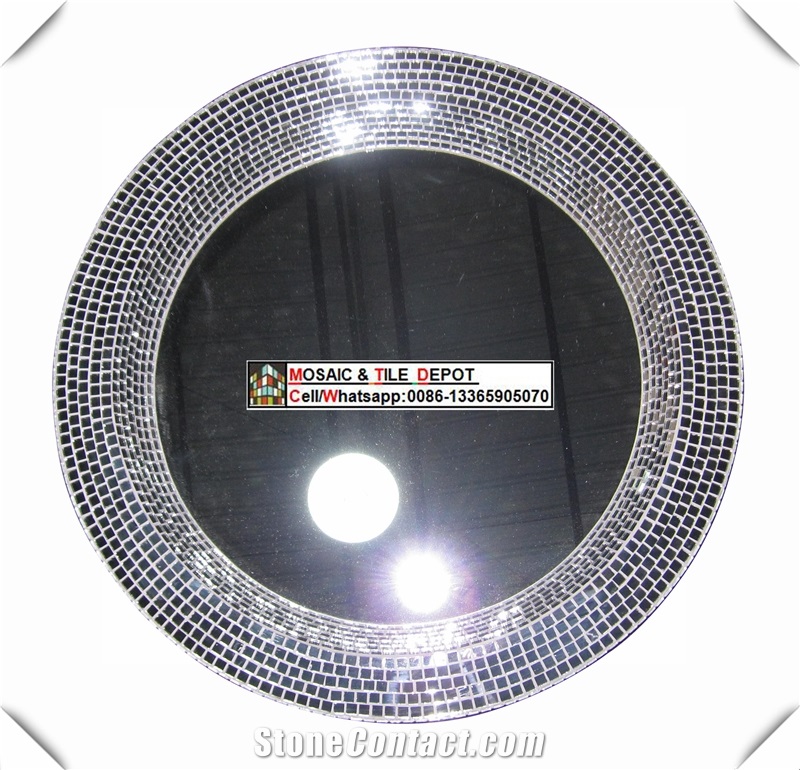 Mosaic Mirror,Mosaic Frame,Mirror Frame,Glass Mosaic Mirror