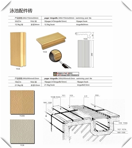Non Slip Swimming Pool Tile,Anti Slip Pool Tile