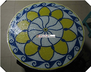 Poold Mosaic Pattern,Round Mosaic Medallions for Pool Poold Mosaic Pattern,Round Mosaic Medallions for Pool