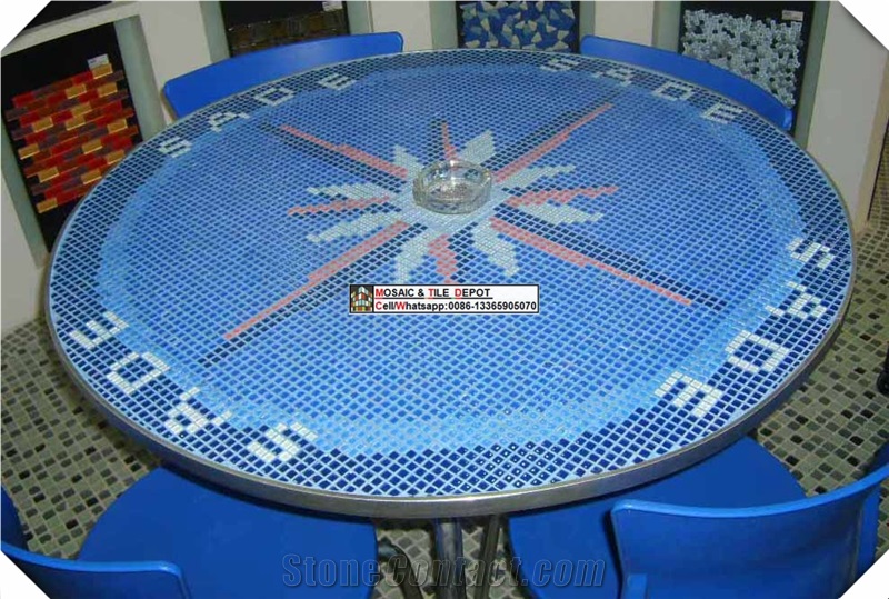 Poold Mosaic Pattern,Round Mosaic Medallions for Pool