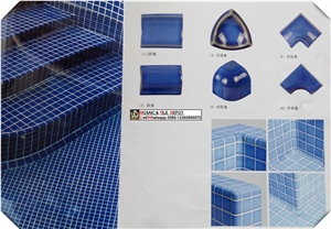 Porcelain Mosaic for Swimming Pool,Pool Decks,Poold Borders