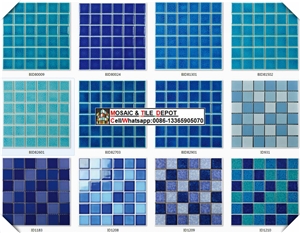 Porcelain Mosaic for Swimming Pool,Pool Decks,Poold Borders