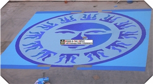 Swimming Pool Fish Design, Pool Mosaic Design