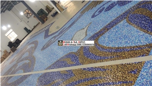 Swimming Pool Mosaic,Swimming Pool Pattern