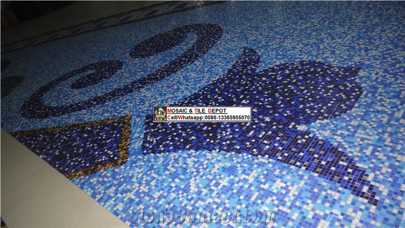 Swimming Pool Mosaic,Swimming Pool Pattern
