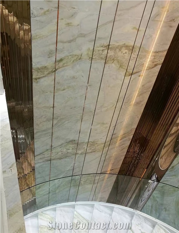China Origin Blue & White Onyx Slabs & Tiles