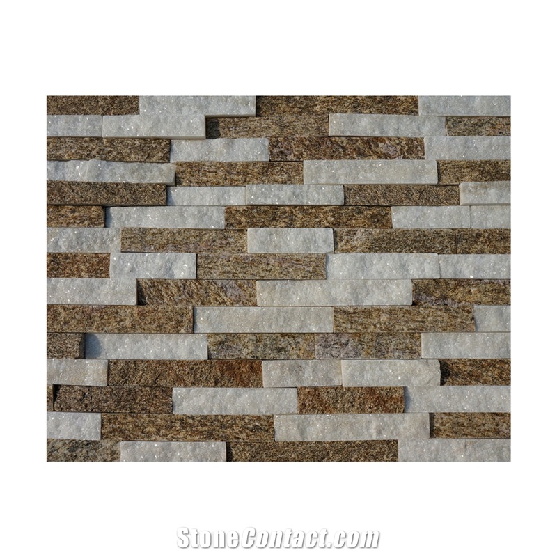 Gc-107cl Multicolor Quartzite/Cultured Stone/Stone Veneer/Wall Stone