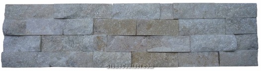 White Quartzite Cultured Stones/Ledge Stones/Stacked Stones/Veneer Stones Panel