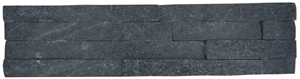 Black Quartzite Culture Stone/Veneer/Wall Cladding 15*60