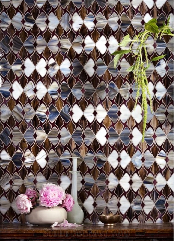 Glass Mosaic Wall Tiles