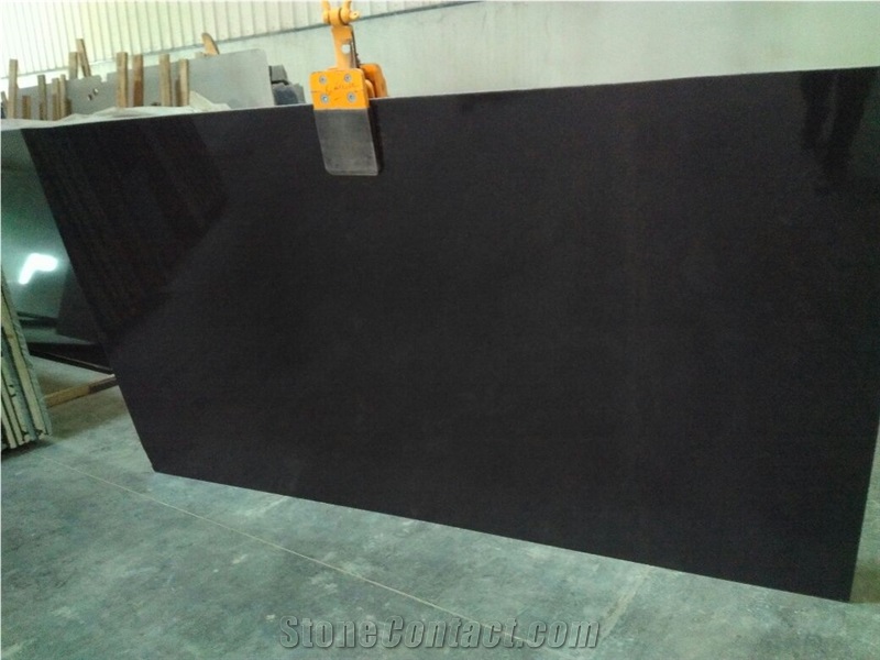 Absolute Black, Black Galaxy, Black Forest and Black Pearl Granite