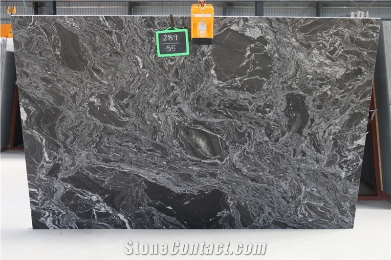 Absolute Black, Black Galaxy, Black Forest and Black Pearl Granite