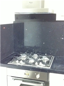 Black Granite Kitchen Custom Countertop