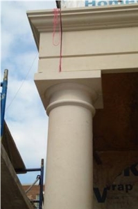 Moleanos Beige Limestone Columns