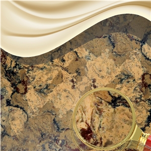 Jw Gobi-Attractive Artificial Quartz Stone Slab for Countertop