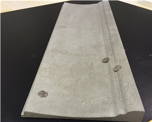 Custom Limestone Honed Molding