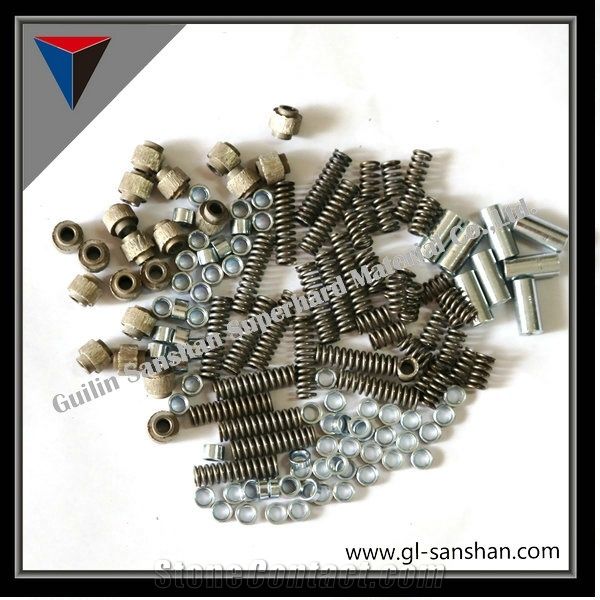 Marbles Quarry Spring Wires Water Cutting Wires Dry Cutting Beads Wires