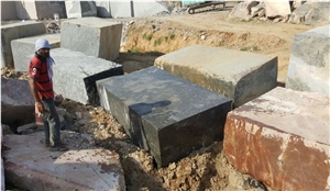 Ruby Black Marble Blocks
