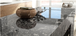 Black Forest Granite Kitchen Island Countertop