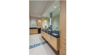Bath Top Caesarstone in Jet Black