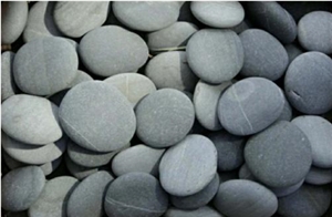 Black Pebble Stone, Natural