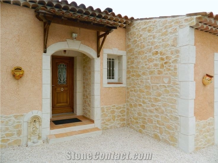 Indiana Buff Stone Building Stones, Door Frames, Wall Ornaments