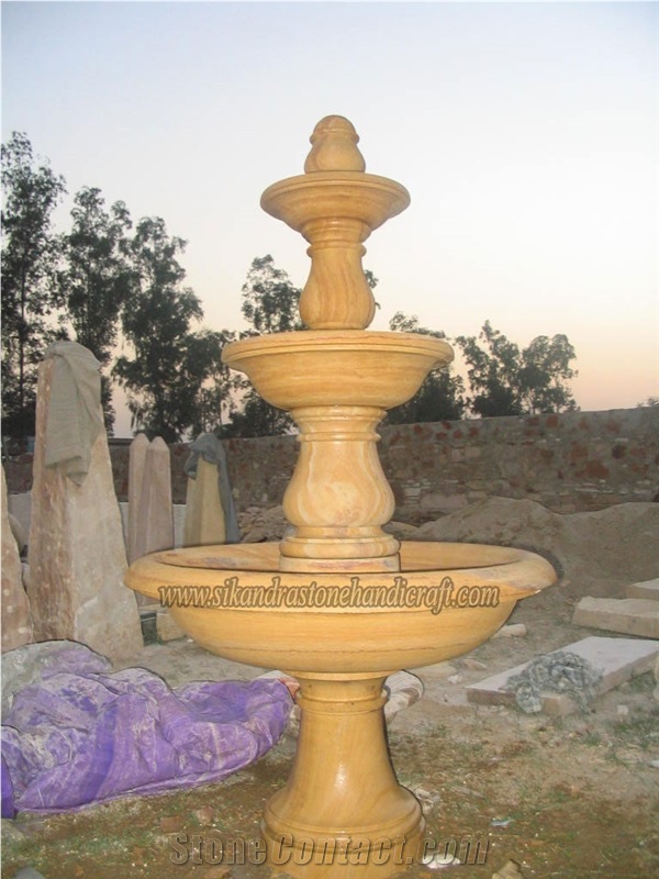Sandstone Fountain