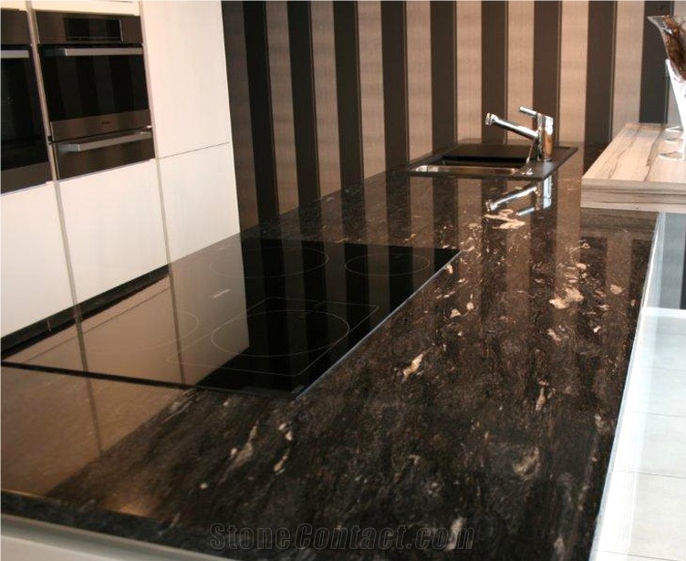 Exotic Granite Kitchen Island Top, Bench Tops