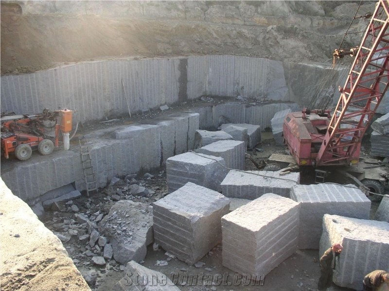 Granite Blocks Grey Ukraine