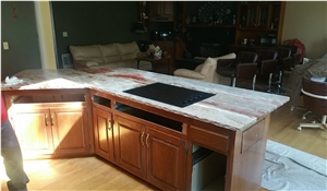 Alexandrita Exotic Brazil Granite Kitchen Island Top