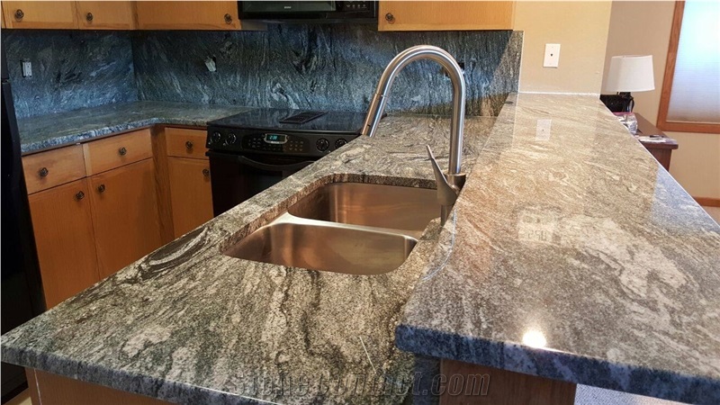 Aspen Gray Granite Countertop