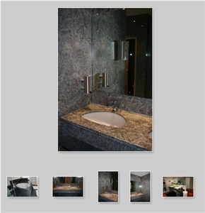 Calanca Grey Granite Vanity Tops