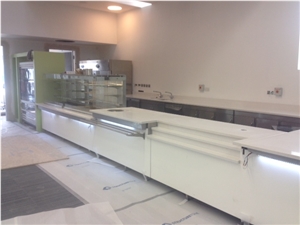 Commerical Kitchen Tops Quarzt Stone