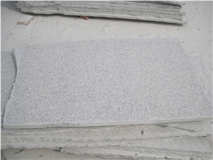 Sesame White Granite, China White Granite Tiles, Flamed, Bush Hammered, Paving Stone, Courtyard, Driveway, Exterior Pattern, Pavers, Pavements, Blind Stones, Drainage
