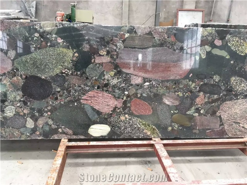 Shining Balls Marble, China Marinace Slabs & Tiles