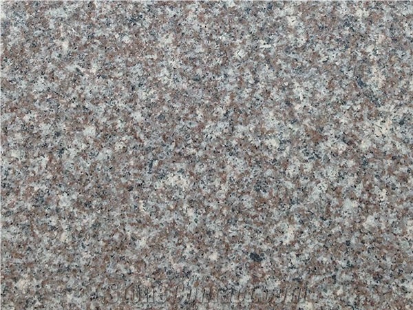 Violet Luoyuan Granite, Bainbrook Brown,Black Spots Brown Granite,Coffee,Copper Brown,Fu Rose,G664,Luoyuan Red,Luoyuan Violet,Luoyuan Ziluolan,China Red Granite Tiles, Flamed, Bush Hammered