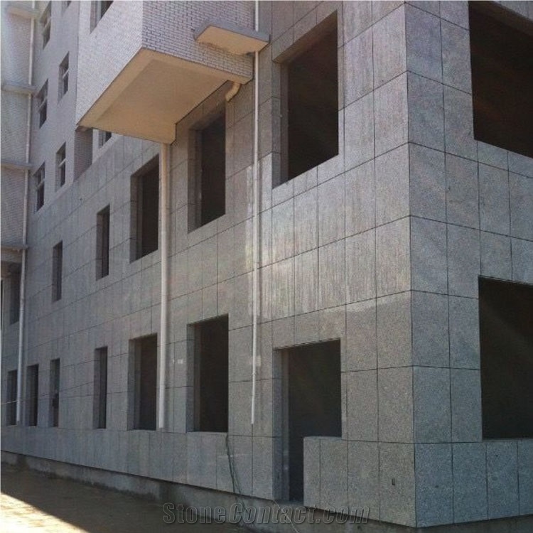High Quality + Best Price + Good Service G735 White Granite Big Flower White Granite Flamed Granite Slabs&Tiles