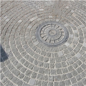 Anthracite Granite Splitface Cobblestone Anthracite Granite Splitface Cobblestone