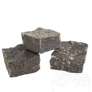 Anthracite Granite Splitface Cobblestone