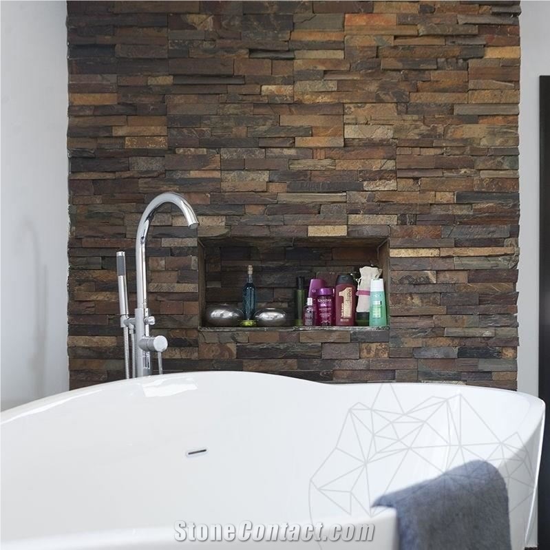 Brown Slate Panel 15 X 60 cm
