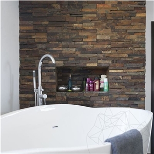 Brown Slate Panel 15 X 60 cm