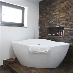 Brown Slate Panel 15 X 60 cm