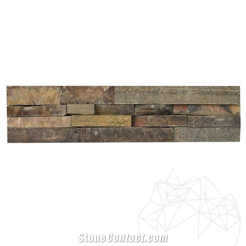 Brown Slate Panel 15 X 60 cm