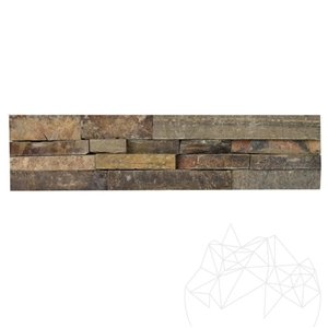 Brown Slate Panel 15 X 60 cm