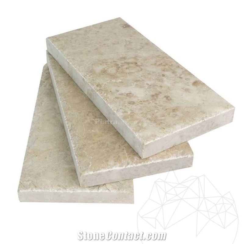 Cappuccino Brushed and Chiseled Marble 30.5 X 15.2 X 3 cm