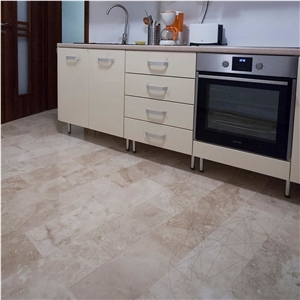 Classic Cross Cut Honed Travertine 40.6 X 20.3 X 1.2 cm Classic Cross Cut Honed Travertine 40.6 X 20.3 X 1.2 cm