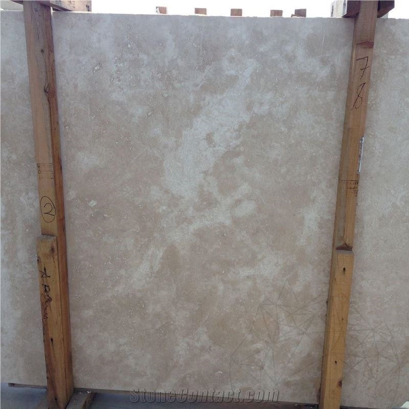 Classic Cross Cut Travertine Honed Cut-To-Size Slabs 2 cm