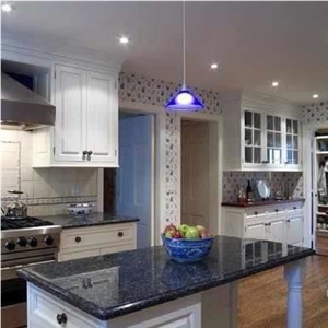 Extra Blue Granite Polished Countertop 250 X 65 X 3 cm