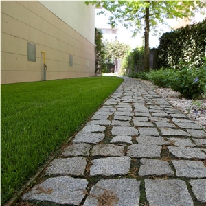 Grey Granite Splitface Cobblestone Grey Granite Splitface Cobblestone