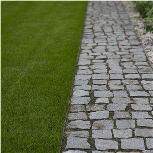Grey Granite Splitface Cobblestone